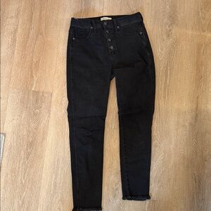 Madewell Skinny Black Women's Jeans